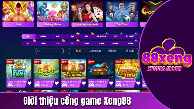Giới thiệu cổng game Xeng88