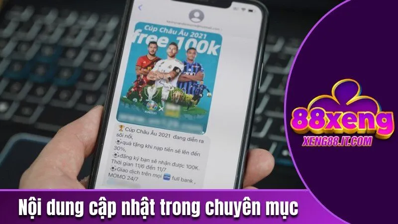 Những nội dung cập nhật trong chuyên mục